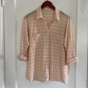 Bluivy Light Orange Button Down Shirt